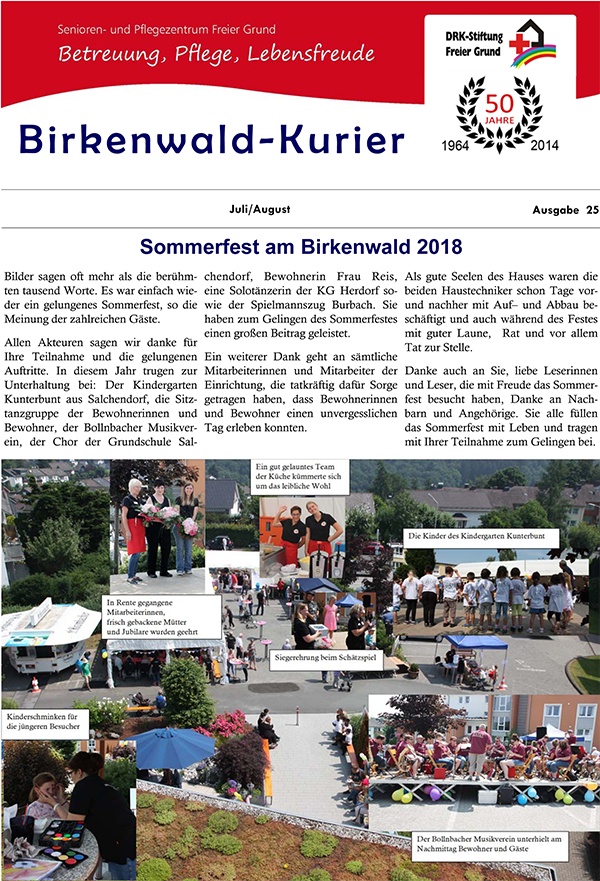 Birkenwald Kurier Ausgabe 25